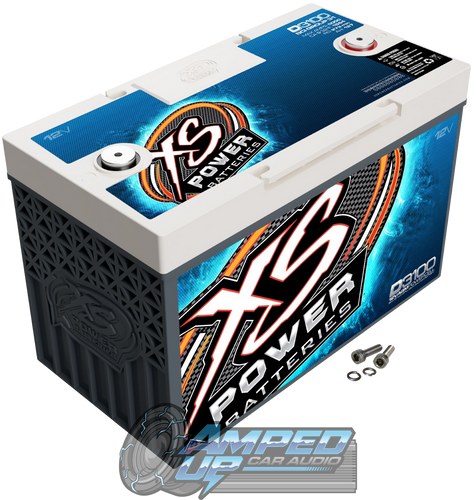 XS Power D3100 12V AGM Battery Front Angled  View