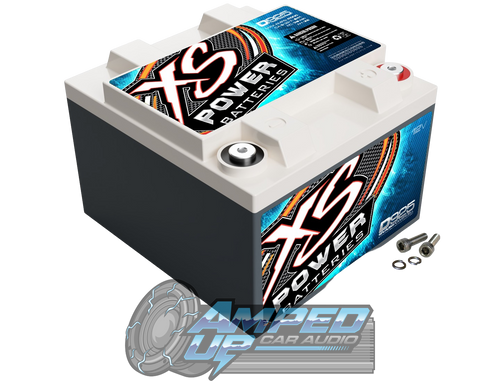 XS Power D925 12V AGM Battery Front Angled View