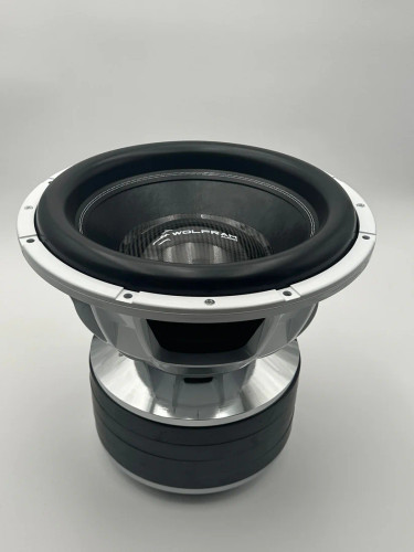 Wolfram Audio Chinesium CH-15 15" inch DVC Dual 1 Ohm (Chinesium Series) SPL Car Subwoofer 5000 Watts RMS