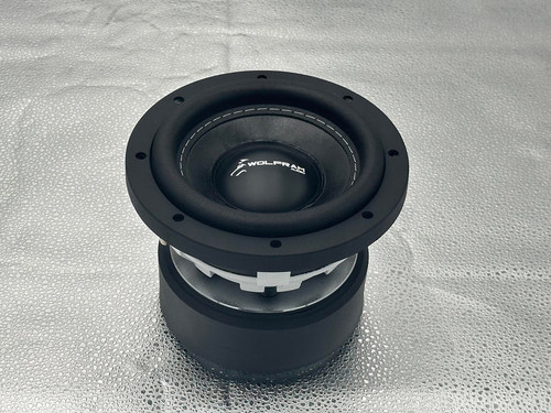 Wolfram Audio Copper CUv2-6.5 6.5" inch DVC Dual 4 Ohm (Copper Series) Car Subwoofer 350 Watts RMS