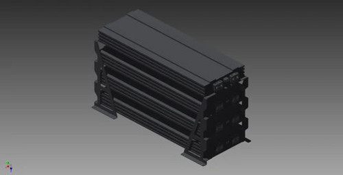 Jims Machineworx 2 Amplifier Rack (Dual)