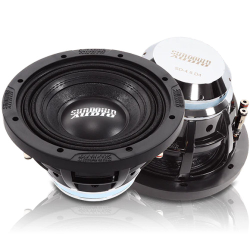 Sundown Audio SD-4 8" D2 Neo Shallow Mount Subwoofer | 400W RMS