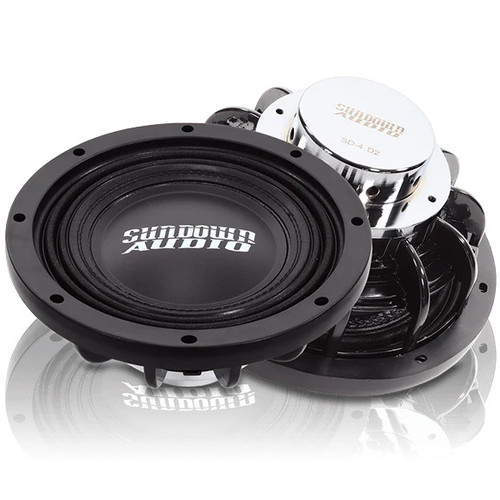 Sundown Audio SD-4 10" inch DVC Dual 4 Ohm (SD Series) Neo Car Subwoofer 600 Watts RMS
