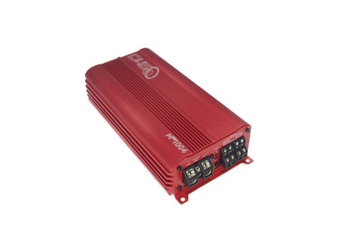Down4Sound MM1004 (Mini Maxx) Red Amplifier | 700 Watts RMS 4CH