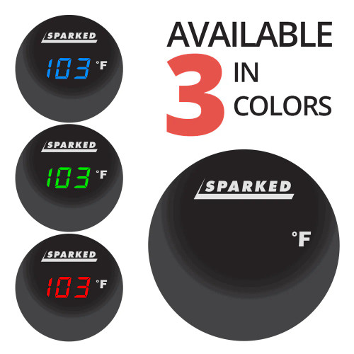 Sparked Innovations | Thermometer 12V Temperature Sensor Selection View
