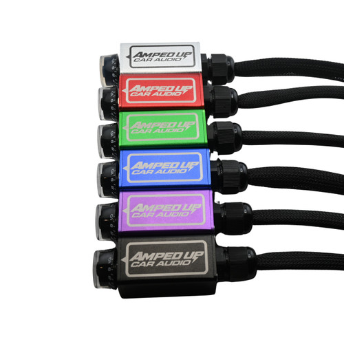 Amped Up Car Audio | Aluminum Eco Bass Knob Color View