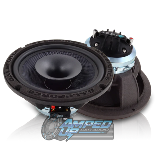 Galeforce Audio F-3 8" 4 Ohm (F3 Series) Waterproof Full Range Car Speaker 250 Watts RMS (Pair)