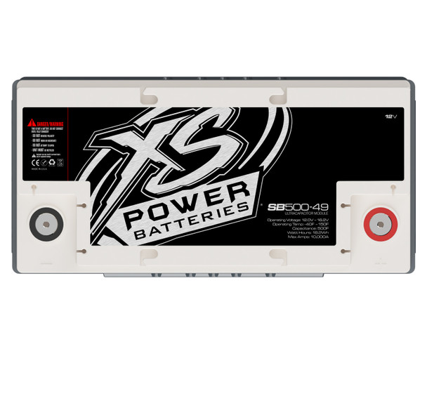 XS Power SB500-49 12V Super Capacitor Bank 4000 Watts (500 Farad)