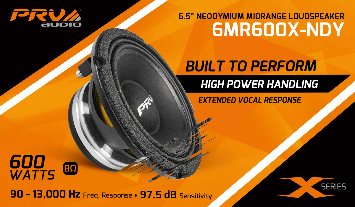 PRV Audio 6MR600X-NDY-4 6.5
