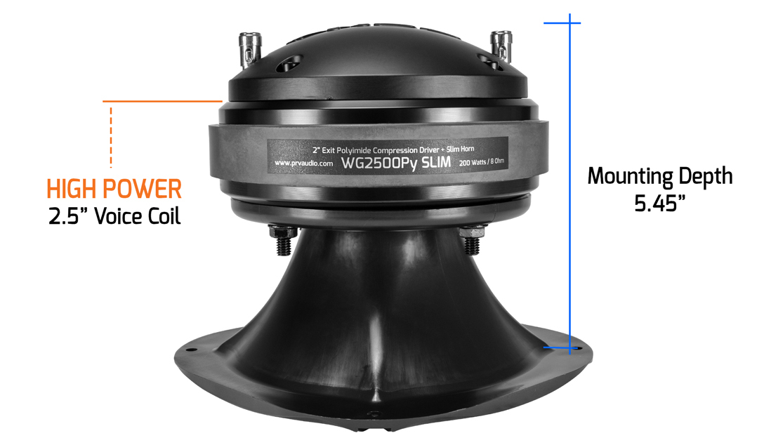 PRV Audio WG2500Py SLIM 2