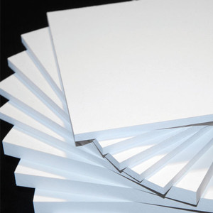 White PVC Celtec Foam Board Sheet 24 x 48 x 6mm / 1/4 (.25) Thick  (Nominal)