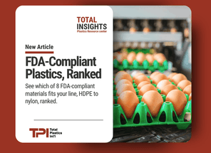 Plastics Used in Food Processing Equipment: