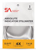 SA ASBOLUTE INDICATOR/STILLWATER 12FT LEADER