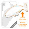 STEELHEAD BEE MEDIUM DECAL