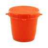 SCOTTY VENTED BAIT JAR RED S672
