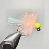 Biscuit with chartreuse tungsten bead