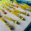 TODD'S MINI BUG BOMBER JIG FLY #14 BARBLESS