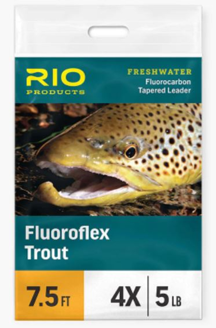 RIO FLUOROFLEX TROUT LEADER - FRED'S CUSTOM TACKLE