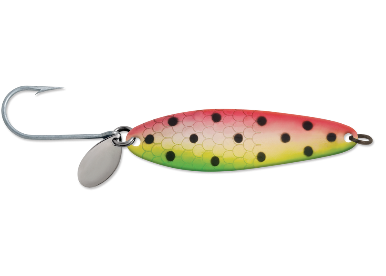 Luhr Jensen Hus-lure, 1/4oz Rainbow Trout fishing spoon #11344