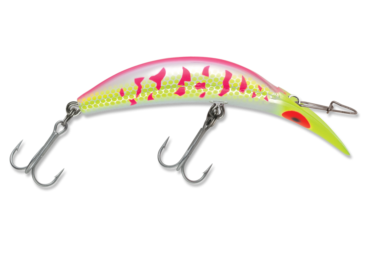 LUHR JENSEN KWIKFISH RATTLE K14 silver flo red dot