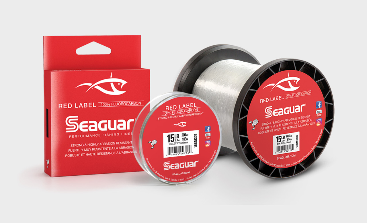 SEAGUAR RED LABEL FLUORO MAIN LINE - FRED'S CUSTOM TACKLE