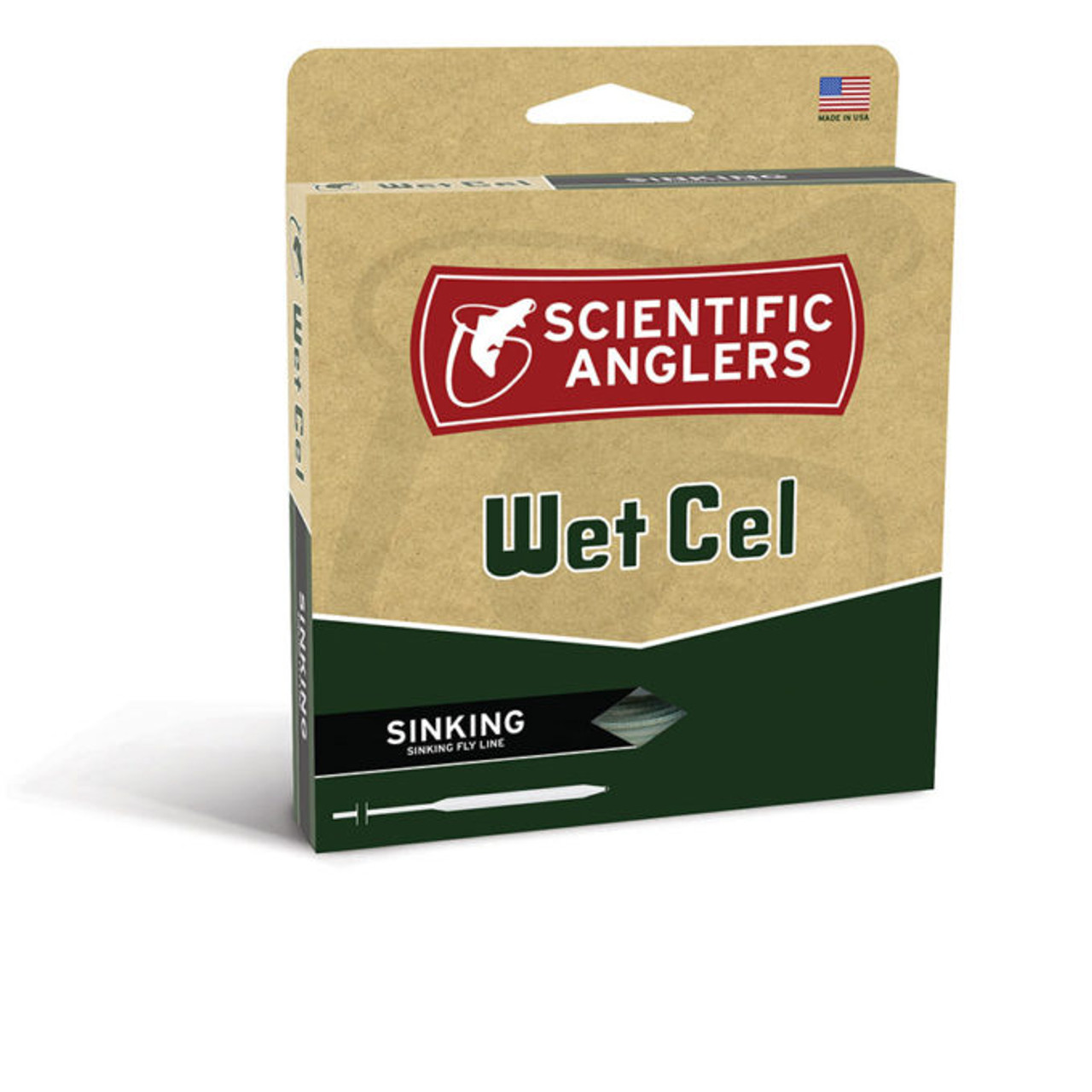 SA WETCEL FULL SINK FLY LINE - FRED'S CUSTOM TACKLE