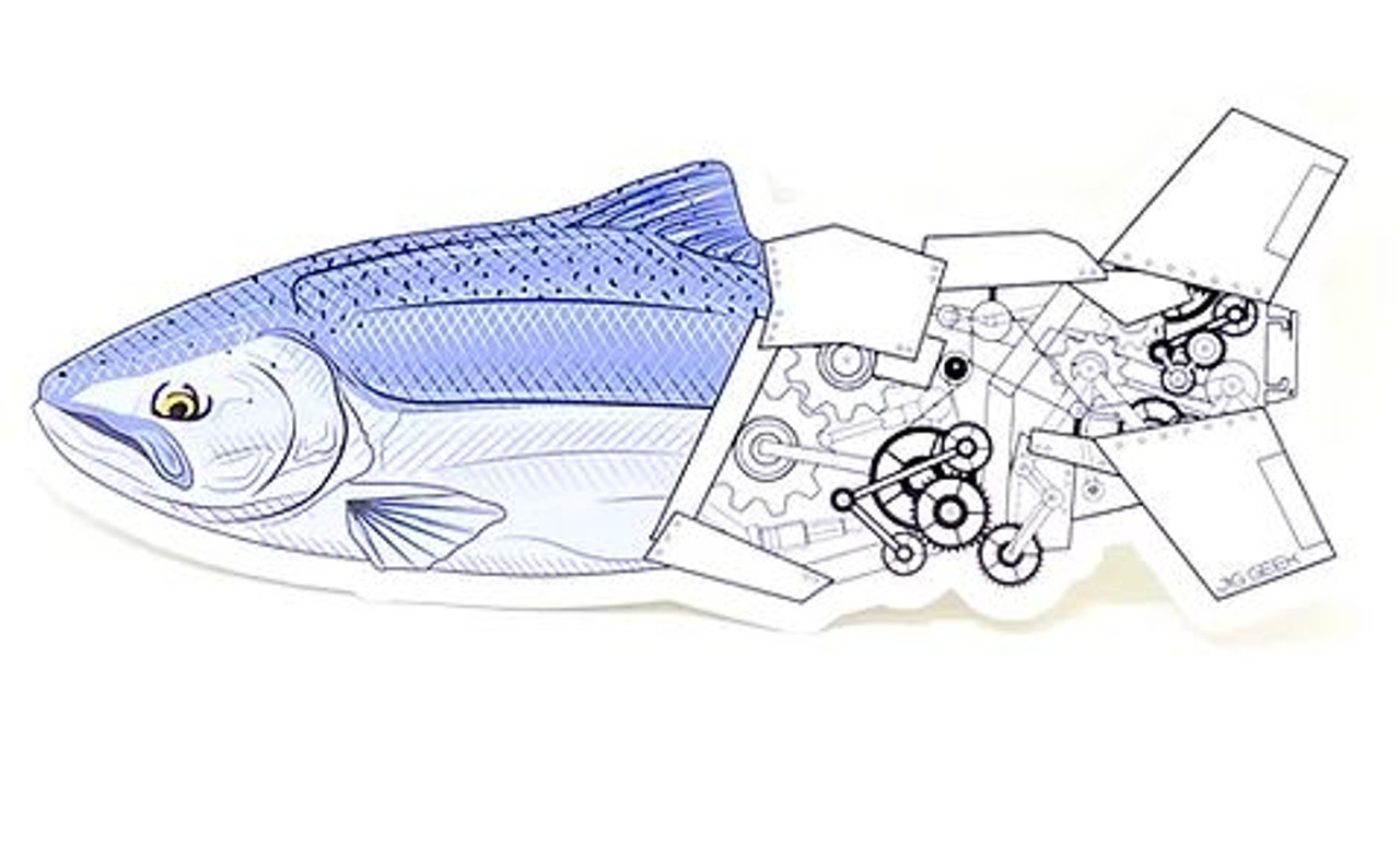 JIG GEEK ROBOFISH DECAL