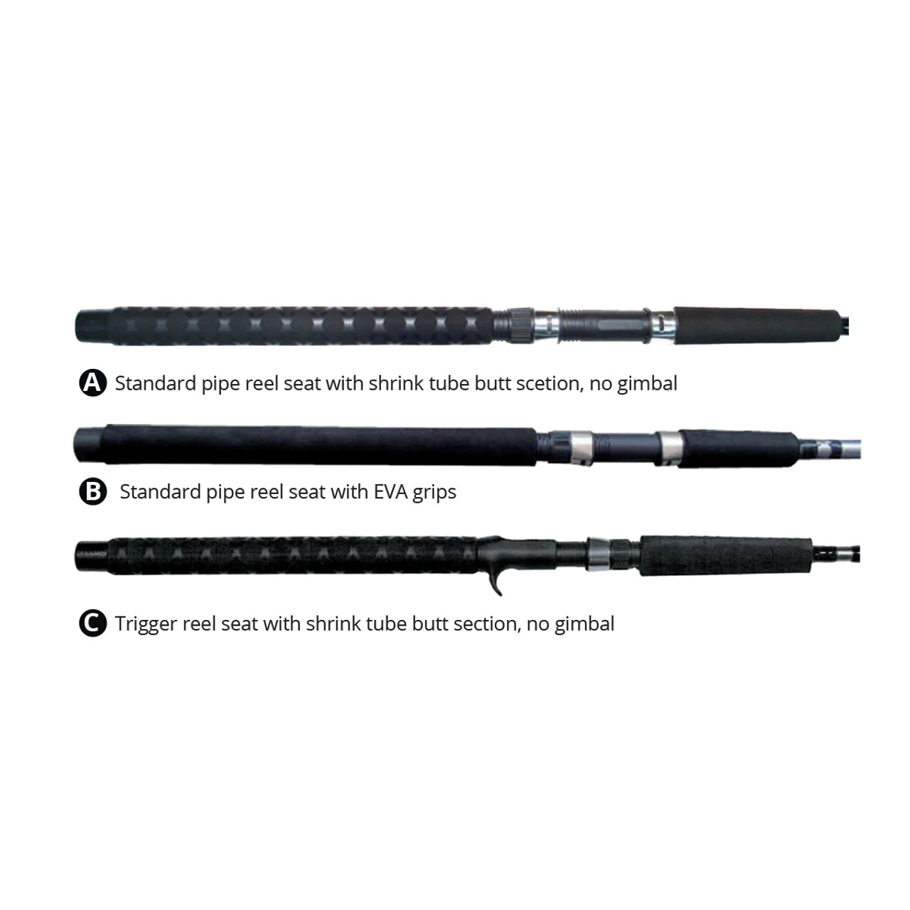 OKUMA 8'6 CLASSIC PRO DOWNRIGGER ROD 2-PC MED