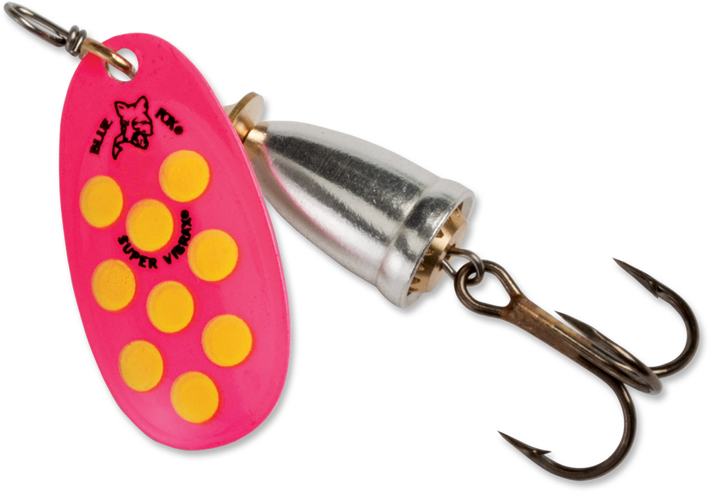 BLUE FOX PAINTED CLASSIC VIBRAX SPINNER FRED'S CUSTOM TACKLE