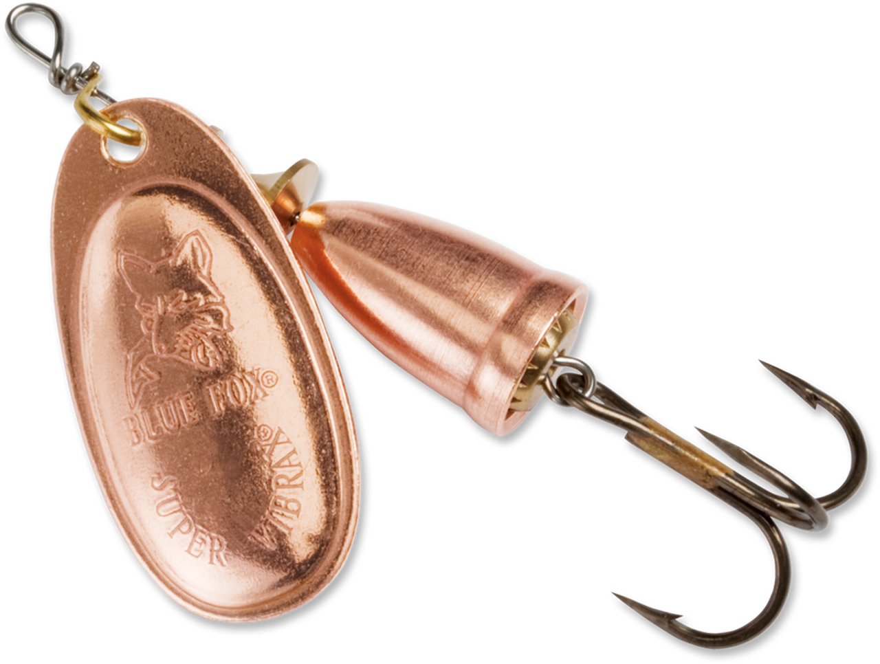 Gold Brass Spinning Bullet Fishing Lure. Awesome Gift