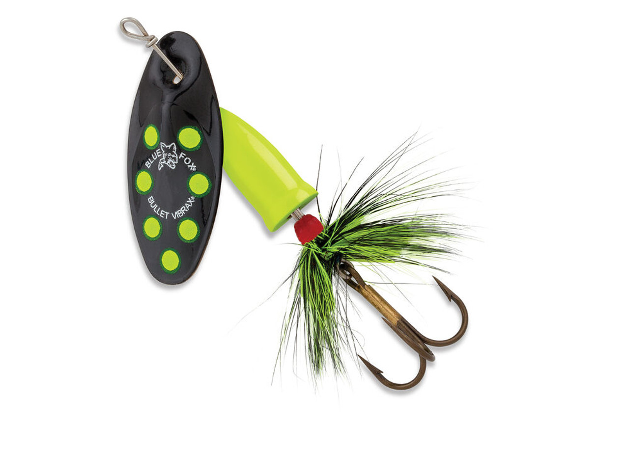 BLUE FOX VIBRAX BULLET FLY SPINNER - FRED'S CUSTOM TACKLE