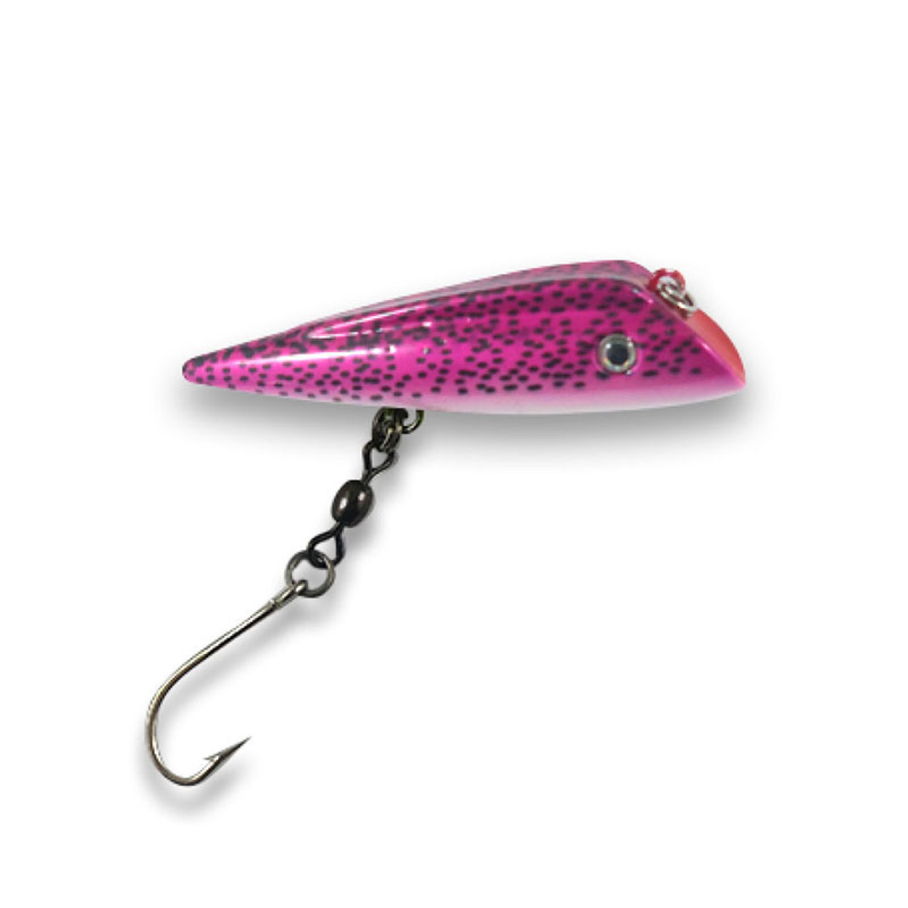 Vintage Pink Lady Tandem Fishing Lure Sticker for Sale by rachel