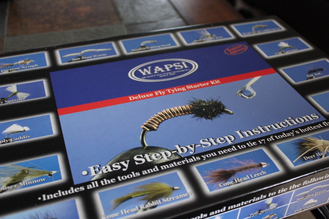 WAPSI DELUXE FLY TYING STARTER KIT - FRED'S CUSTOM TACKLE