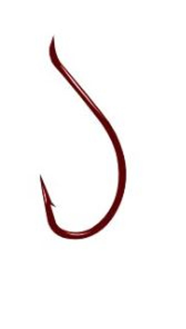 GAMAKATSU FRENCH HOOK SNELL RED SIZE 8