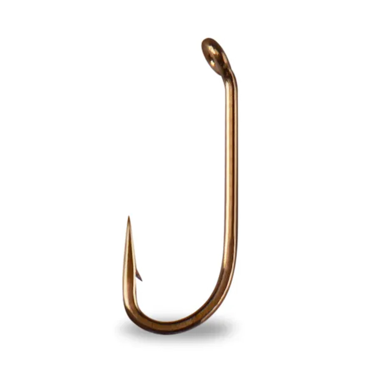 HOOKS Bronze long shank dry fly hooks size 18 100 hooks