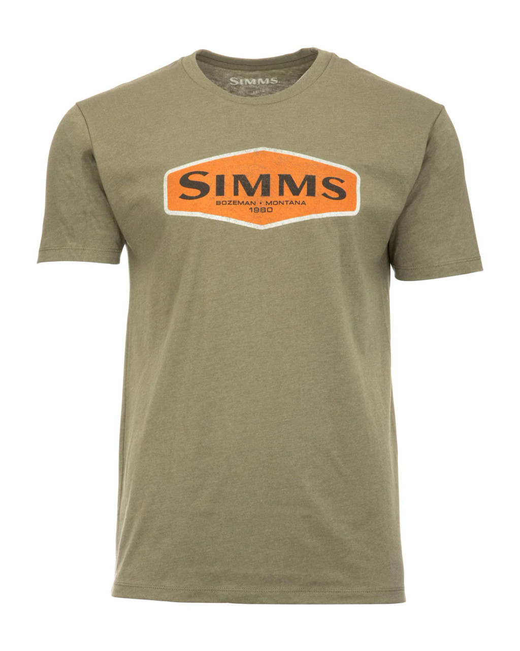 SIMMS MEN'S LOGO FRAME T-SHIRT