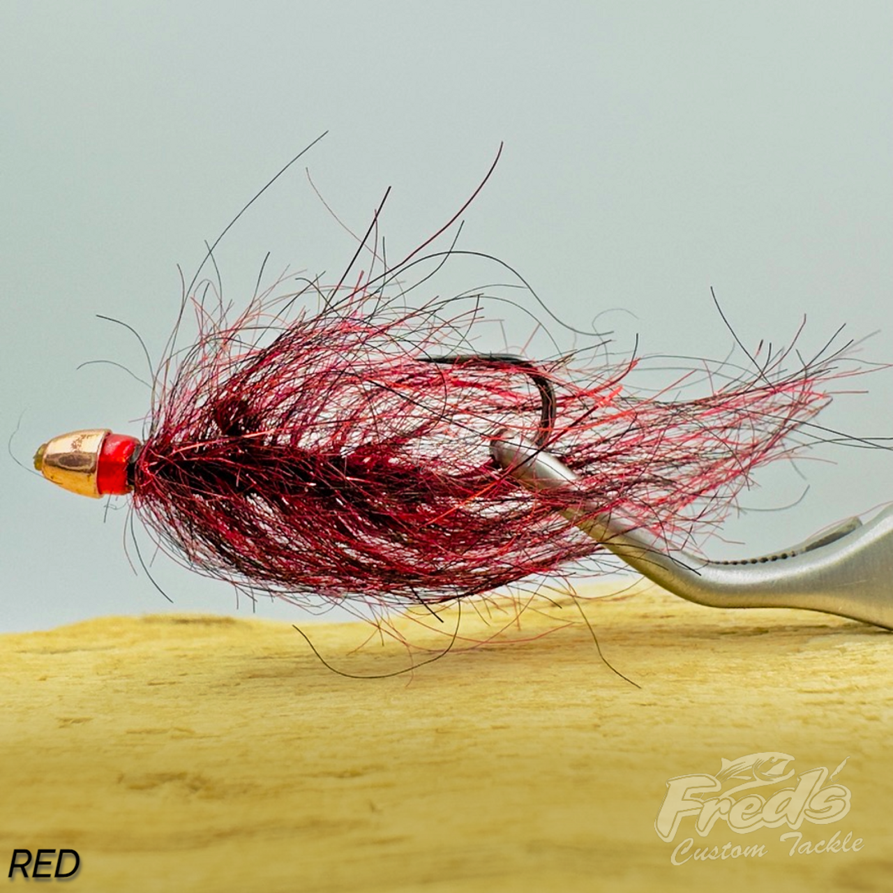 Umpqua Ruby Eyed Leech Canadian Olive Size 8 - 2 Pack, Dry Flies