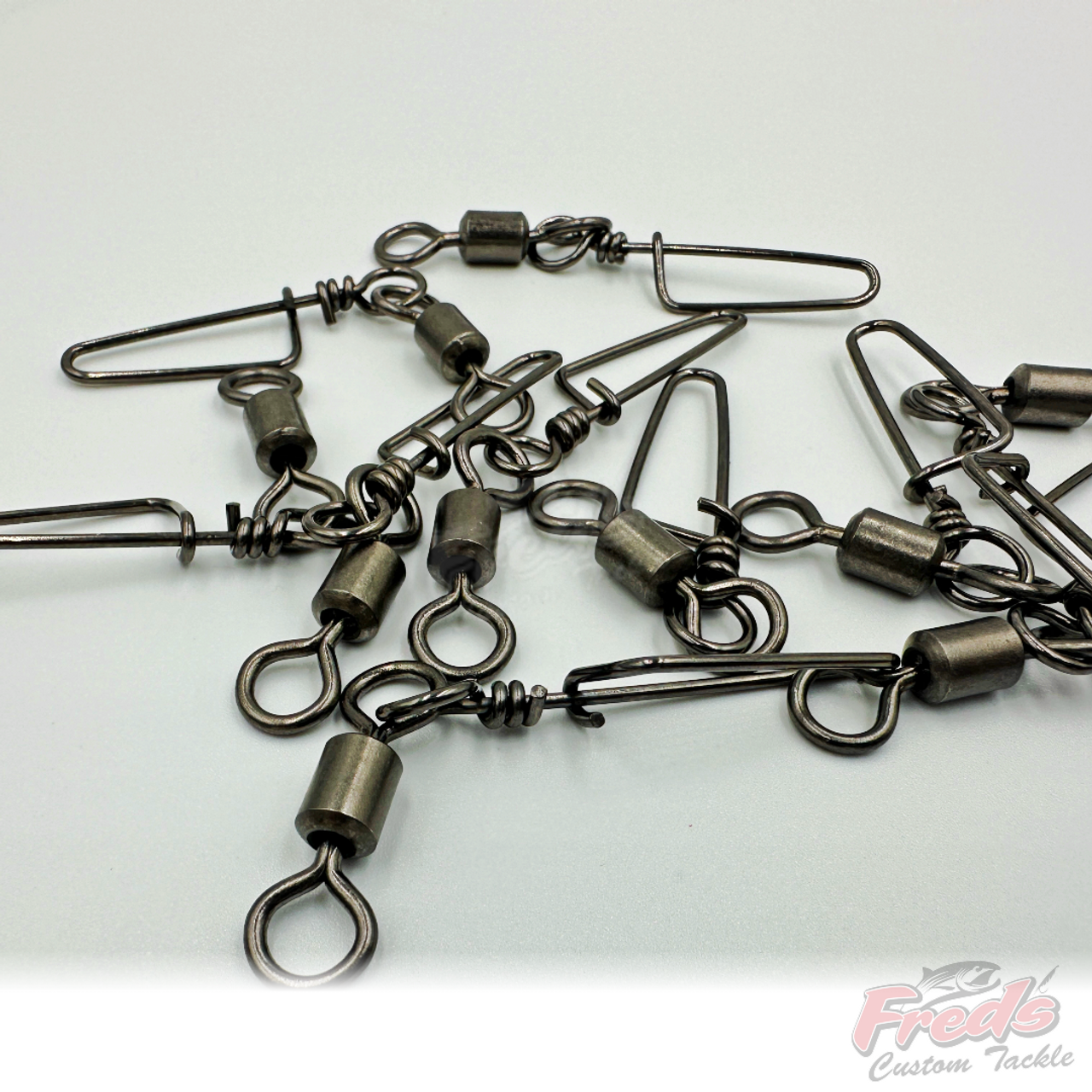 SHORELORD 4/0 LOCK SWIVELS 10PK - FRED'S CUSTOM TACKLE