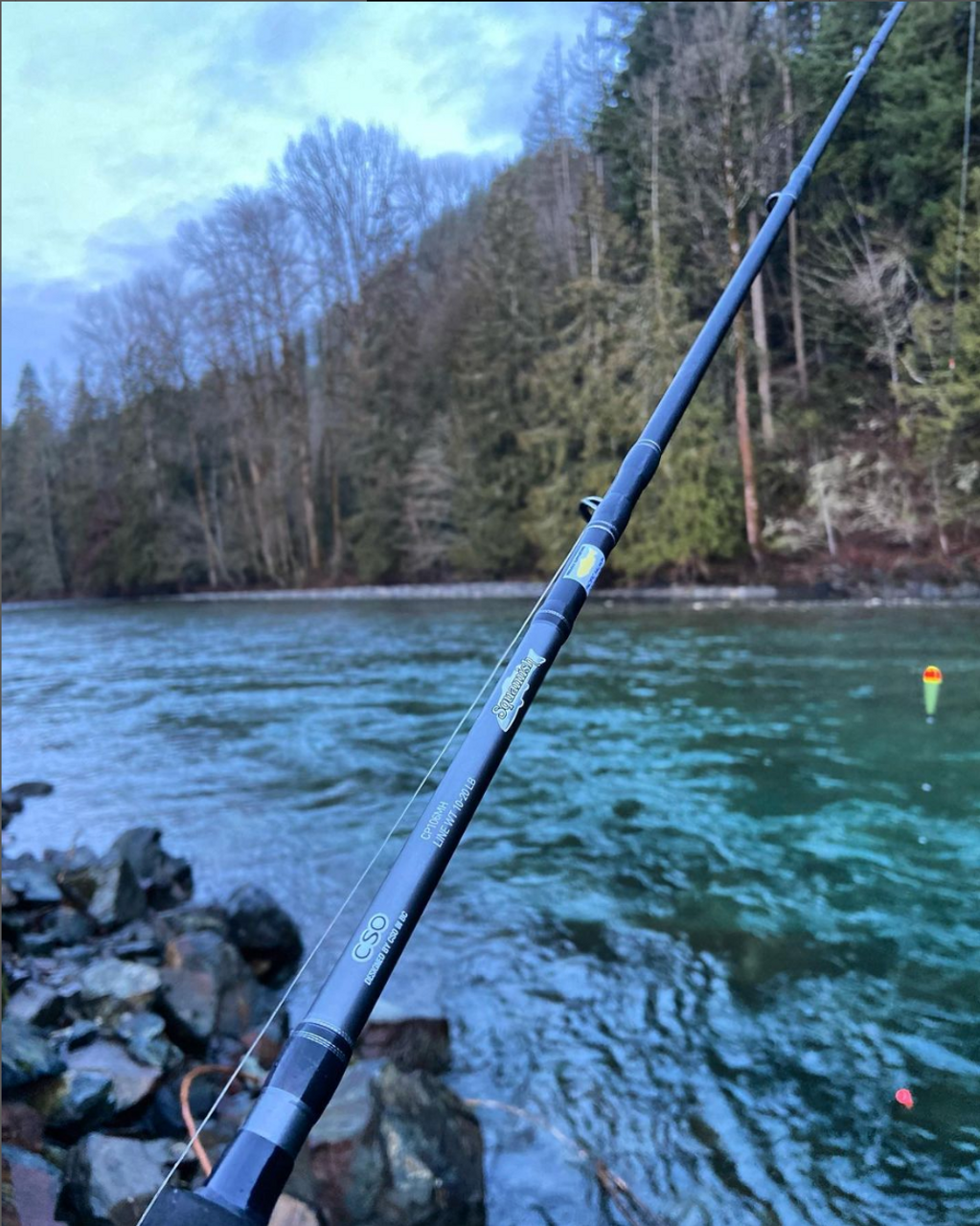 CHROME STRIKE SQUAMISH CENTREPIN ROD 10'6 MED-HVY