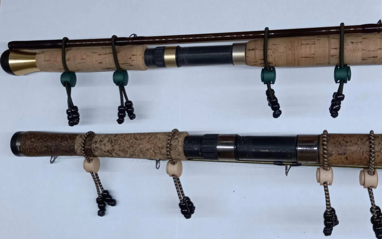Fishing Rod Tie Holder Pole Rod Protection Luya Rod Retainer