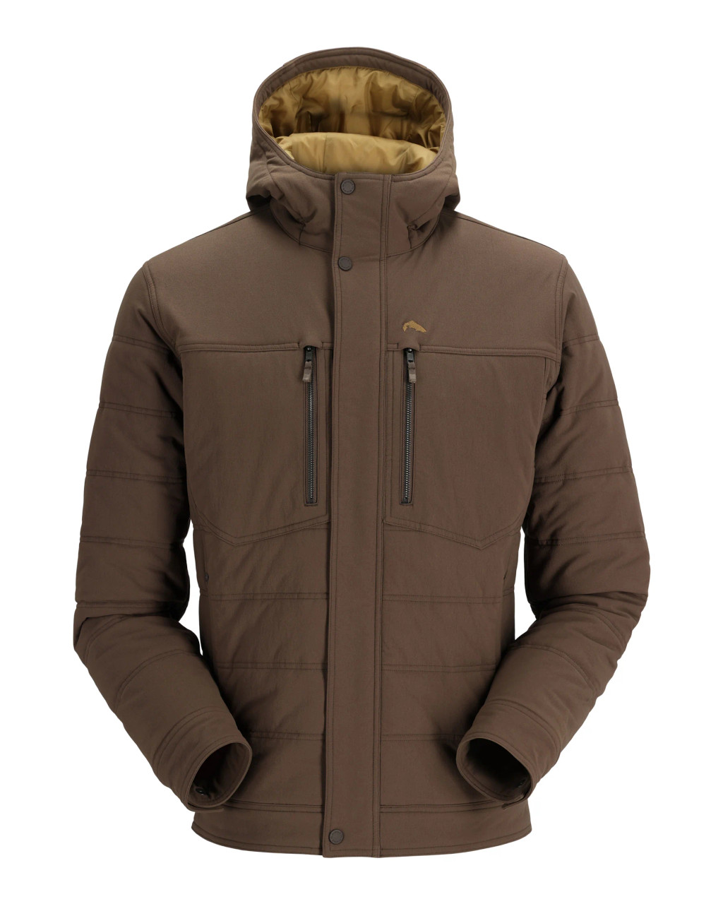 Simms Cardwell Hooded Jacket Men's Camel / L