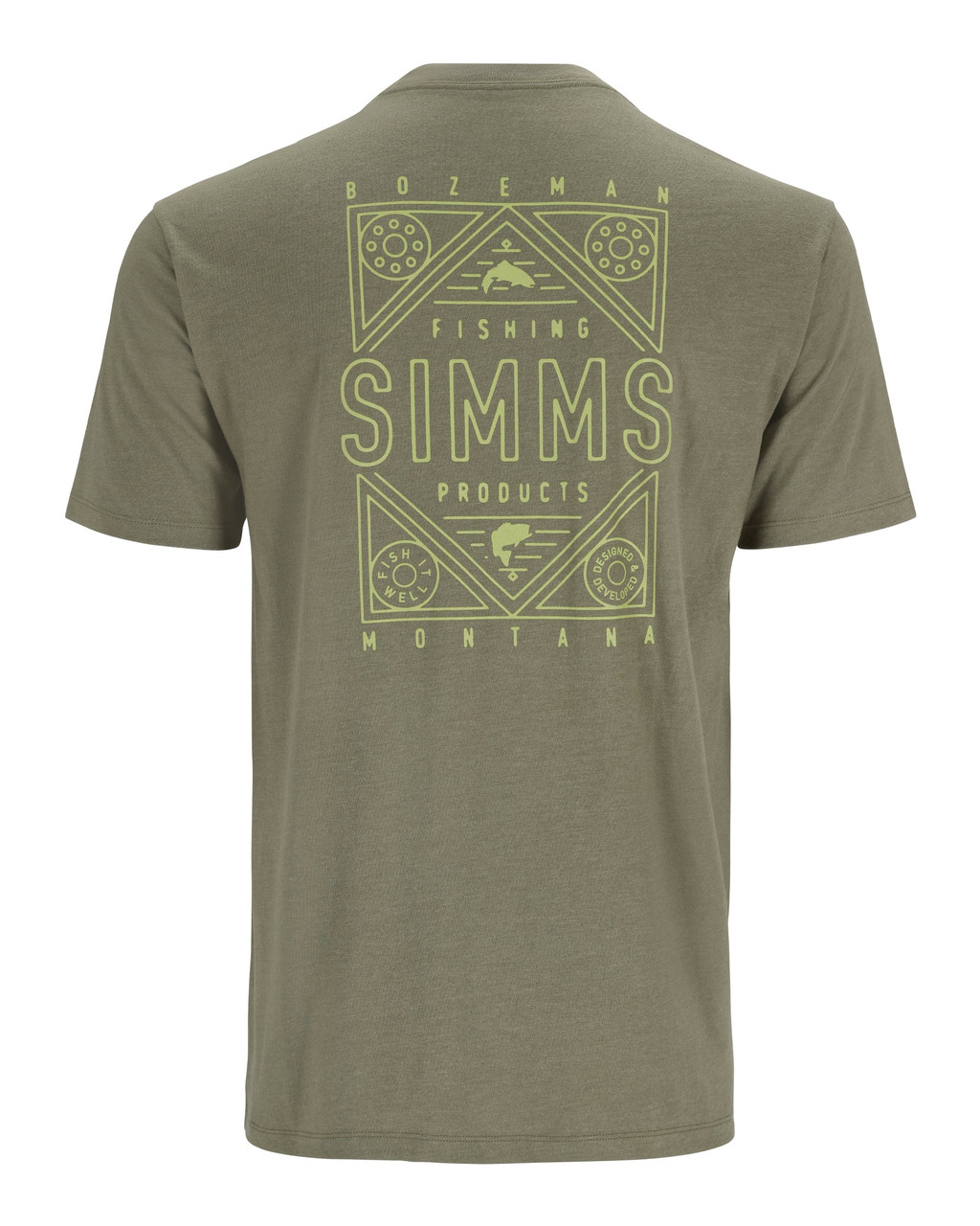 SIMMS MEN'S LINEWORK TSHIRT