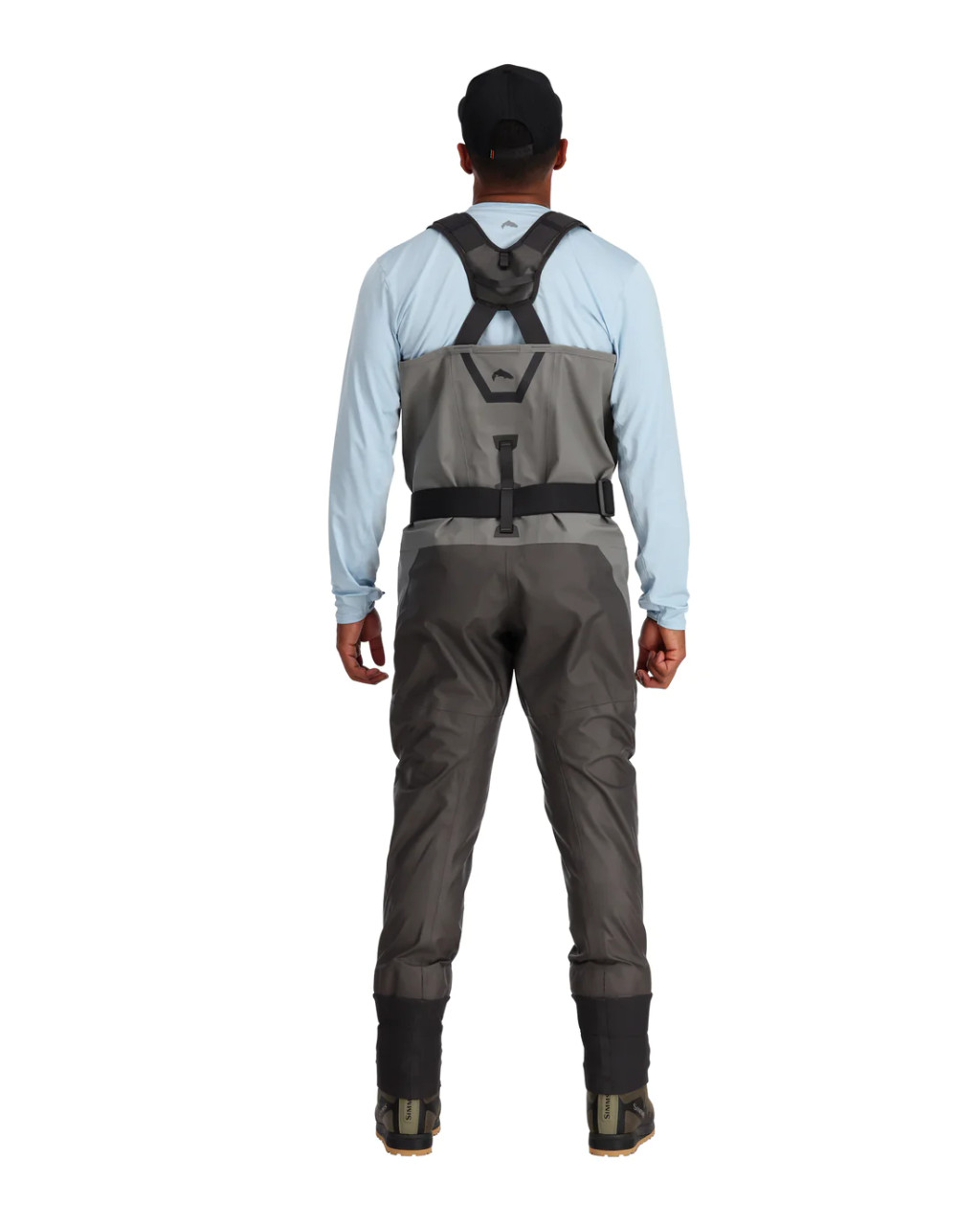 White River Fly Shop Rubber Boot-Foot Waders for Men - 13 Regular