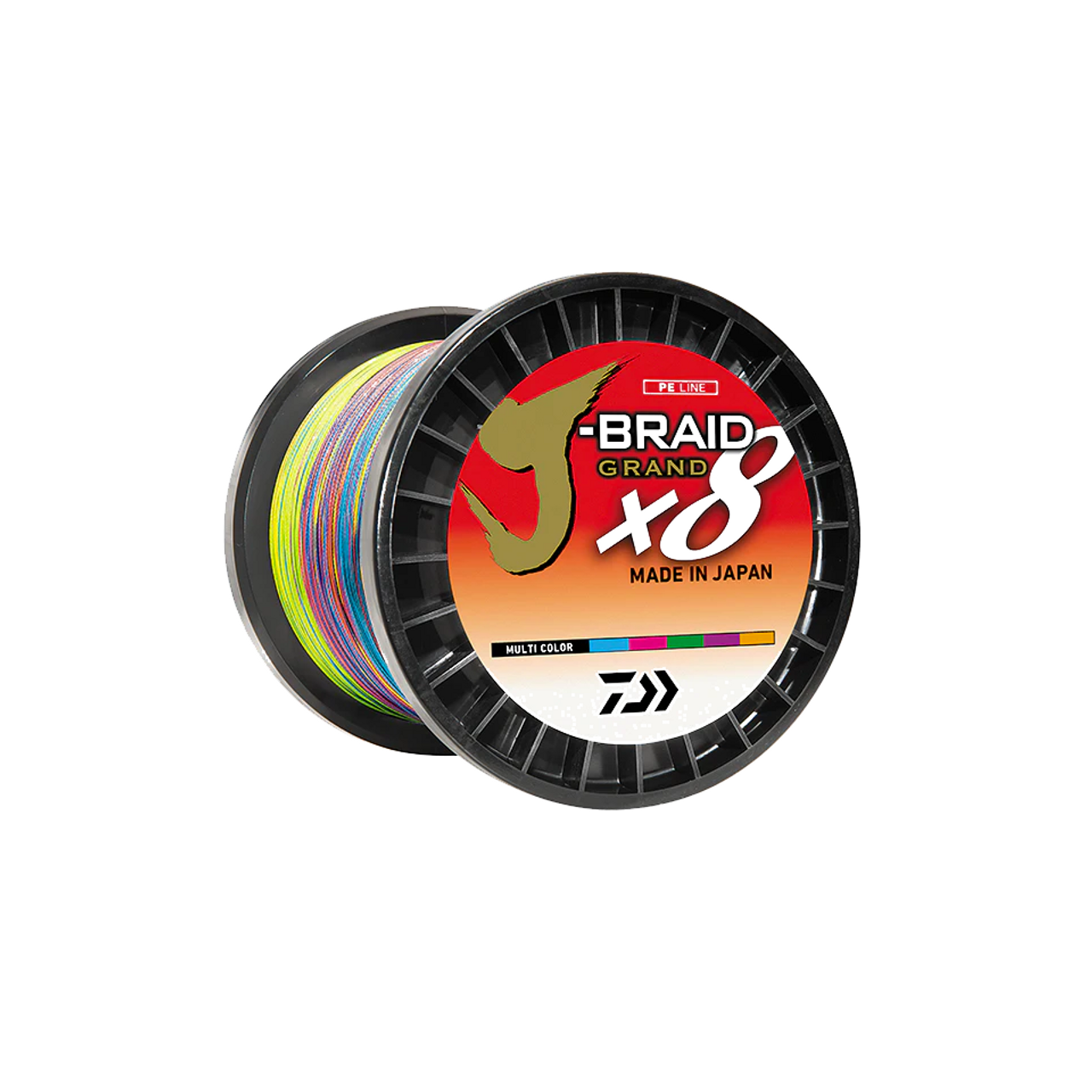 J-BRAID x8 GRAND BRAIDED LINE - MULTI COLOR – Daiwa US