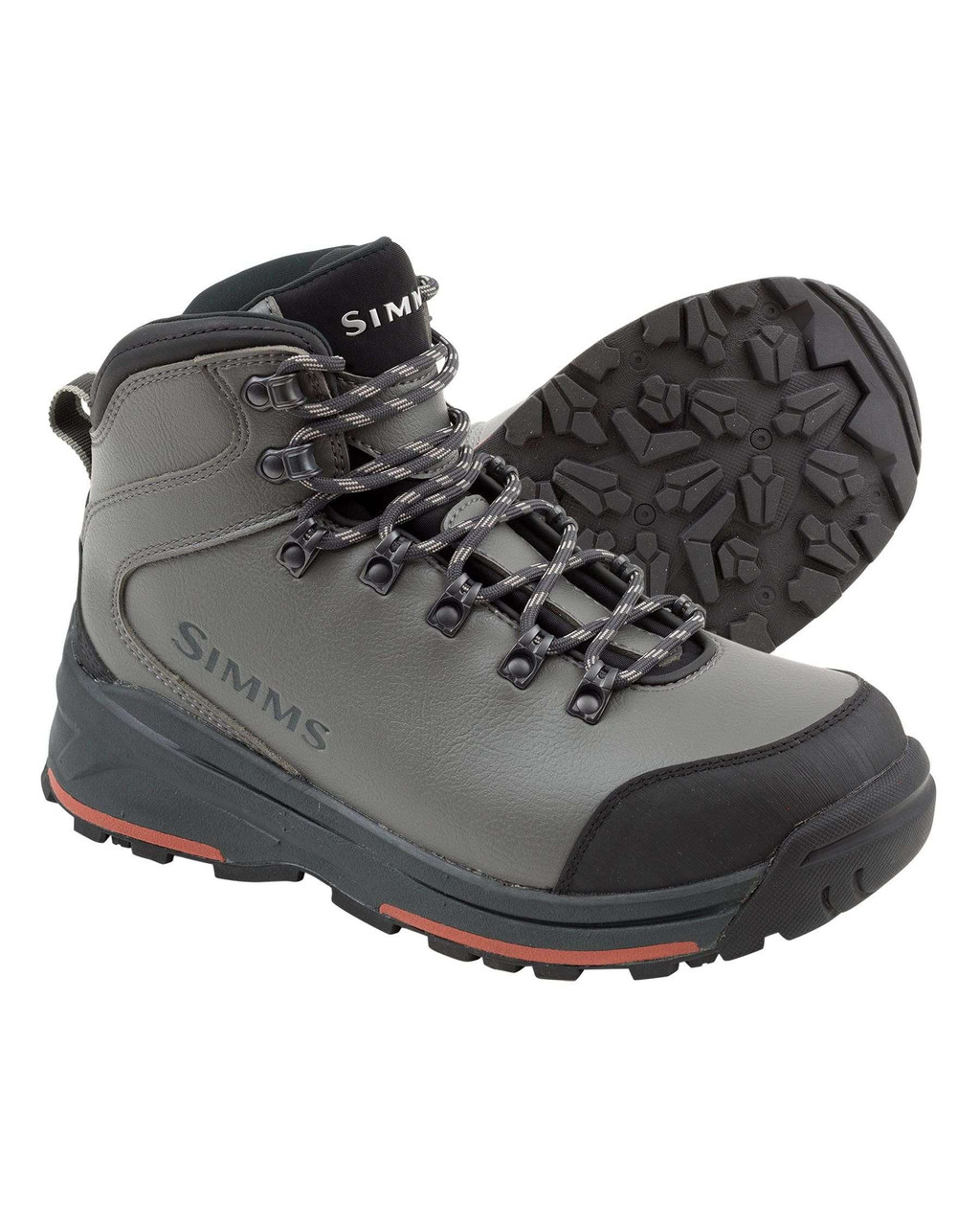 Simms Freestone Wading Boot Gunmetal Rubber 6