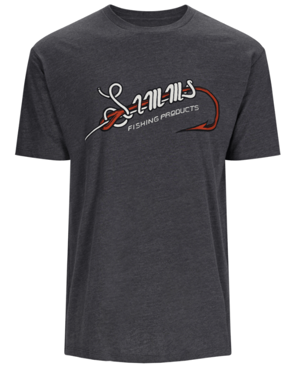 SIMMS MEN'S HOOK & LOOP TSHIRT - FRED'S CUSTOM TACKLE