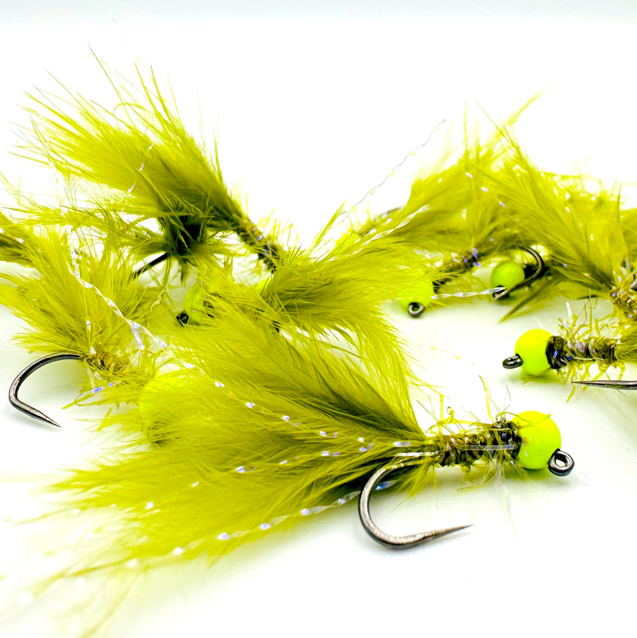 FCT TODD'S DAMSEL BOMBER JIG FLY #10 BARBLESS