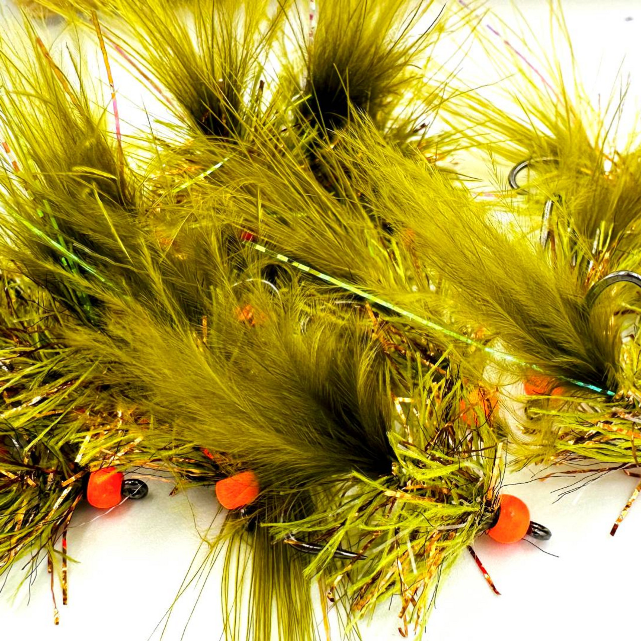 Fl. Orange + Olive/Copper Fl. Orange + Olive/Copper
