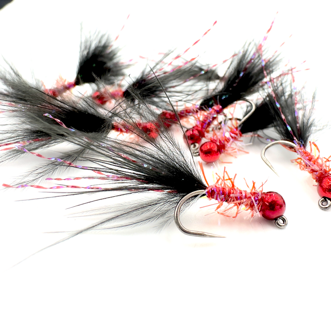 TODD'S O-POSITIVE BOMBER JIG FLY #10 BARBLESS