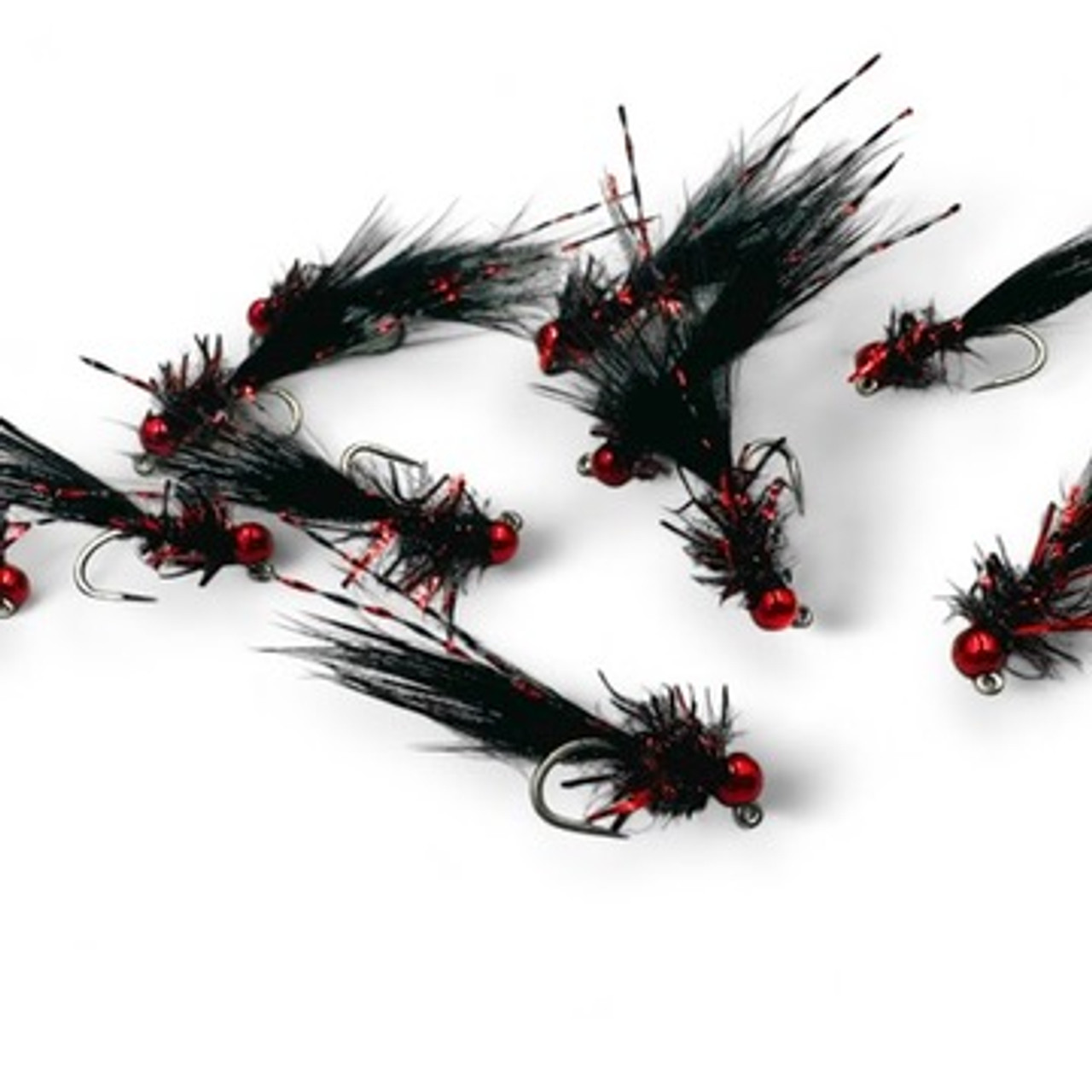 TODD'S MINI MENACE BOMBER JIG FLY #14 BARBLESS